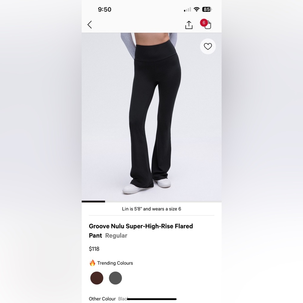 NWOT Lululemon Groove Nulu Super High Rise Flared Leggings
